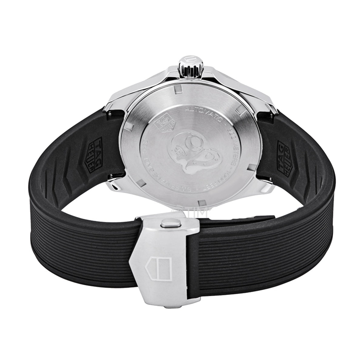 Tag Heuer Aquaracer Calibre 5 Automatic Black Dial Black Rubber Strap Watch for Men -  WAY211A.FT6151