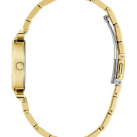Ladies Array Gold Tone Recycled Steel Watch GW0762L2