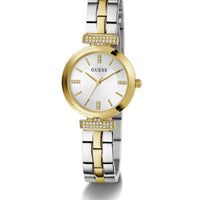 Ladies Array Yellow Gold Tone Stainless Steel Watch GW0762L5