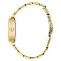 Ladies Crystal Clear Stainless Steel Gold Tone Watch GW0470L2