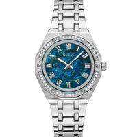 Ladies Desire Silver Tone Stainless Steel Watch GW0770L1