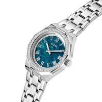 Ladies Desire Silver Tone Stainless Steel Watch GW0770L1