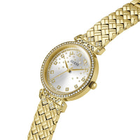 Ladies Enchantment Gold Tone Recycled Steel Watch GW0763L2