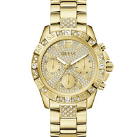 Guess Ladies Majesty Gold Tone Stainless Steel Watch GW0771L2