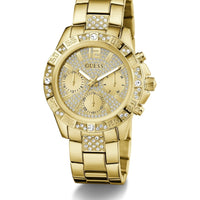 Guess Ladies Majesty Gold Tone Stainless Steel Watch GW0771L2
