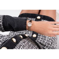 Guess Ladies Melody Stainless Steel Rose Gold Watch GW0468L3