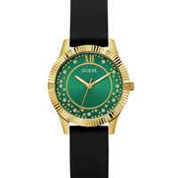 Guess Ladies Starstruck Gold Tone Silicone Watch GW0766L3