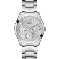 Guess Ladies Zoe Silver Tone Stainless Steel Watch GW0760L1