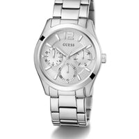 Guess Ladies Zoe Silver Tone Stainless Steel Watch GW0760L1