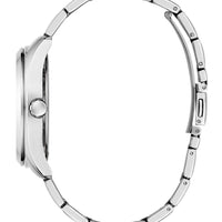 Guess Ladies Zoe Silver Tone Stainless Steel Watch GW0760L1