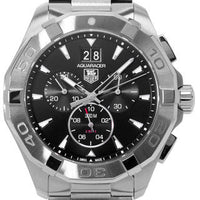 Tag Heuer Aquaracer Chronograph Black Dial Silver Steel Strap Watch for Men - CAY1110.BA0927