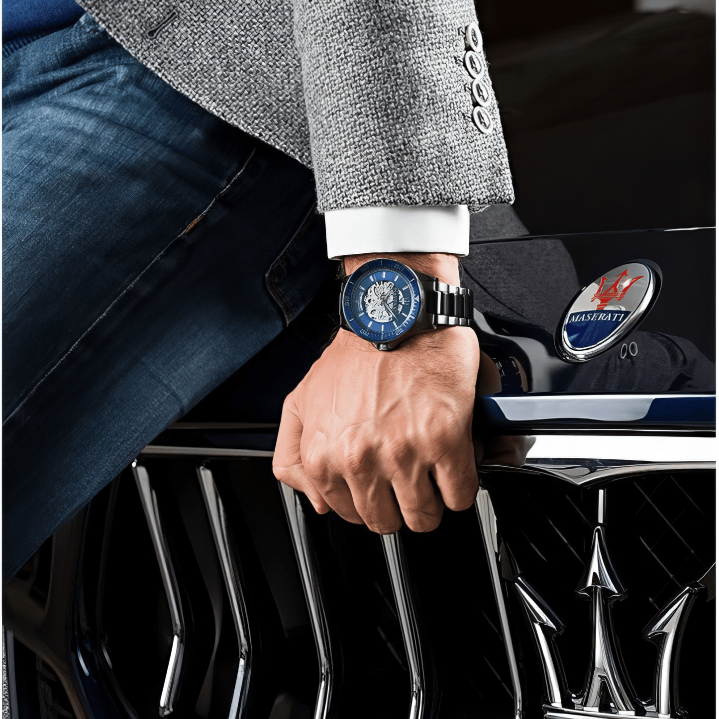 Maserati R8823140001 Automatic Blue Dial Men's Watch