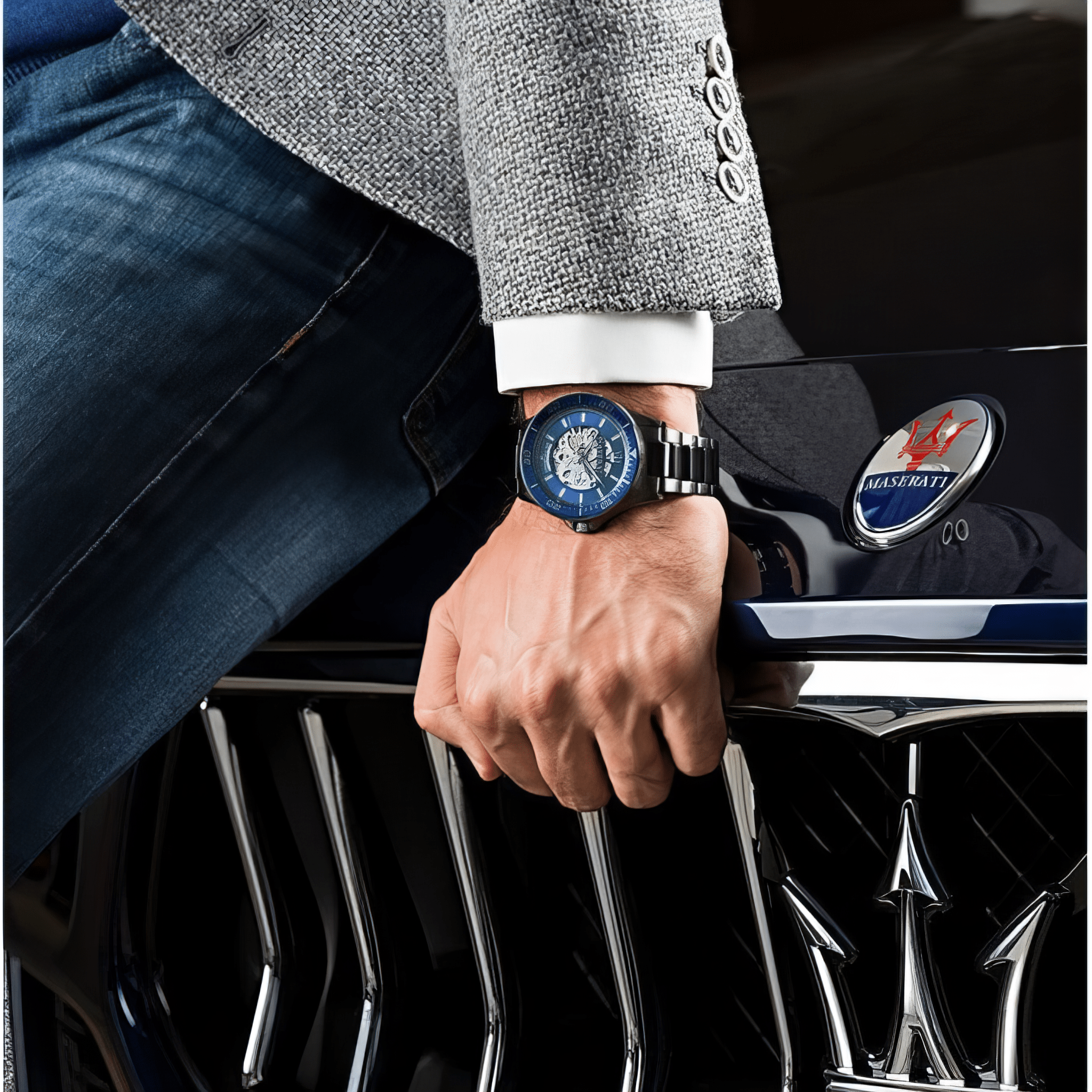 Maserati R8823140001 Automatic Blue Dial Men's Watch