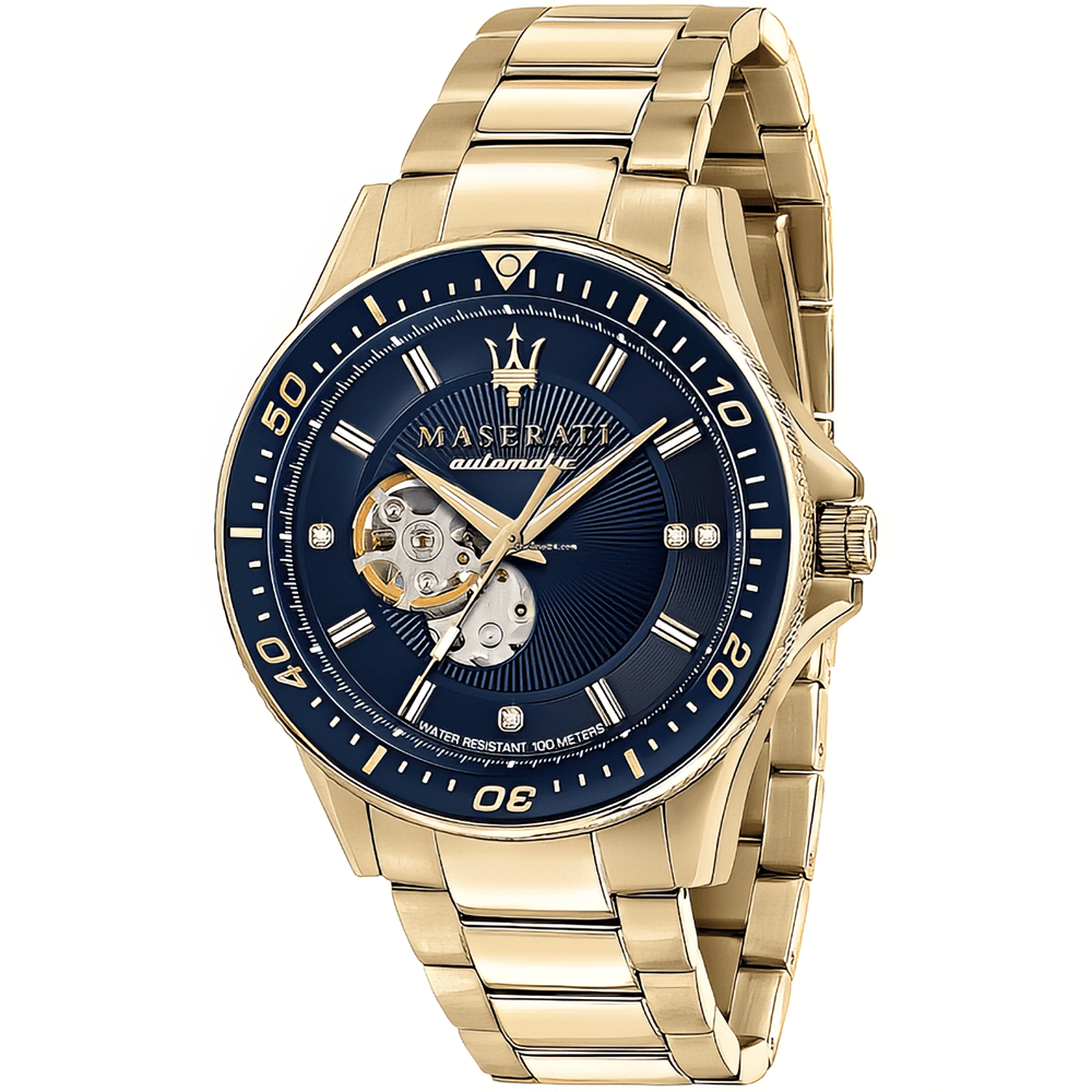 Maserati R8823140004 Automatic Diamond Dial Limited Edition Men's Watch
