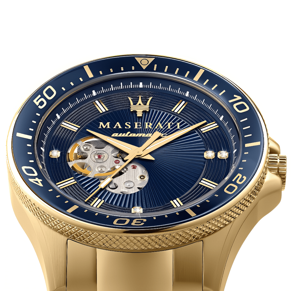 Maserati R8823140004 Automatic Diamond Dial Limited Edition Men's Watch