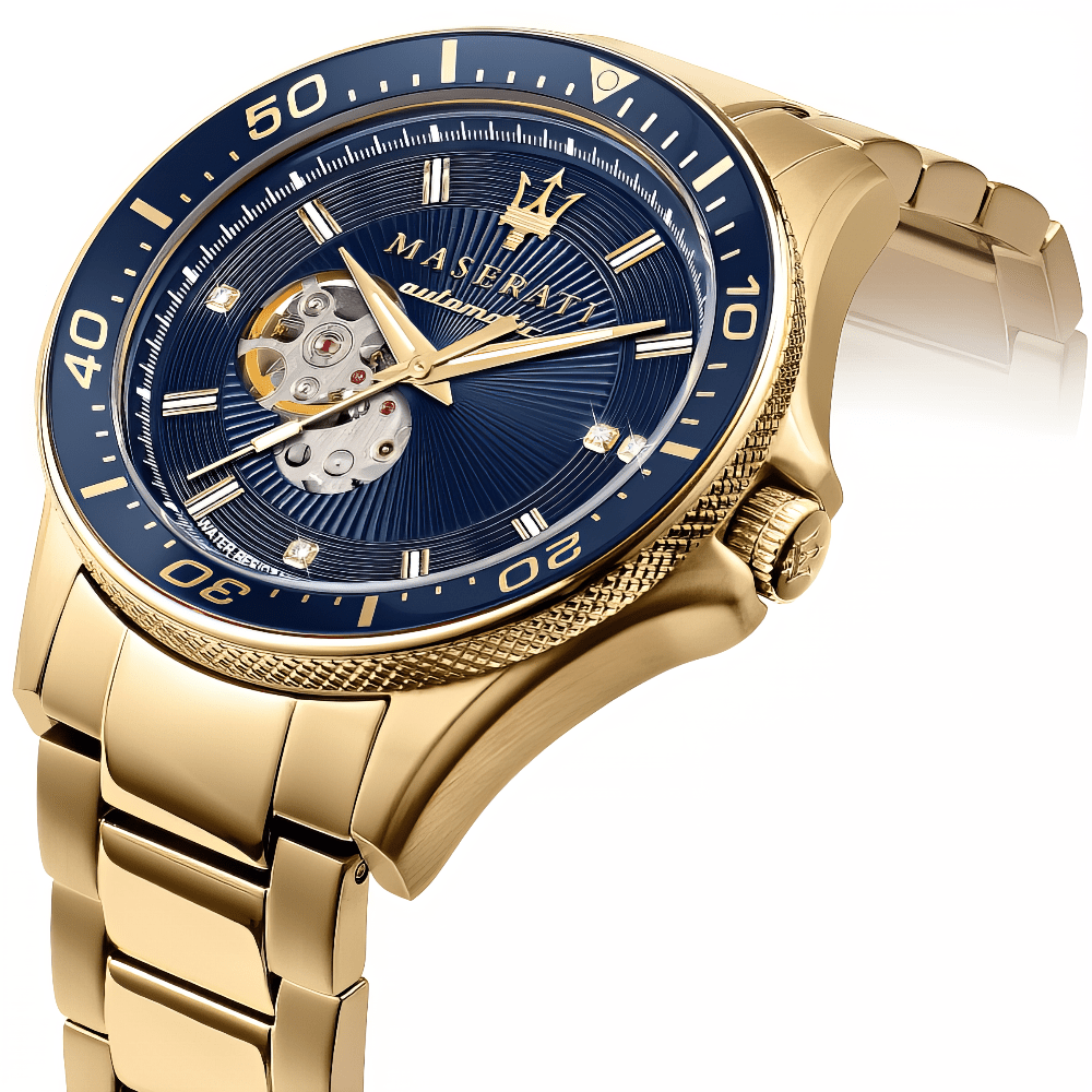 Maserati R8823140004 Automatic Diamond Dial Limited Edition Men's Watch