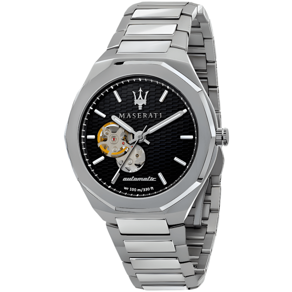 Maserati R8823142002 Automatic Black Dial Men's Watch