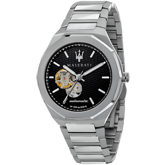Maserati R8823142002 Automatic Black Dial Men's Watch