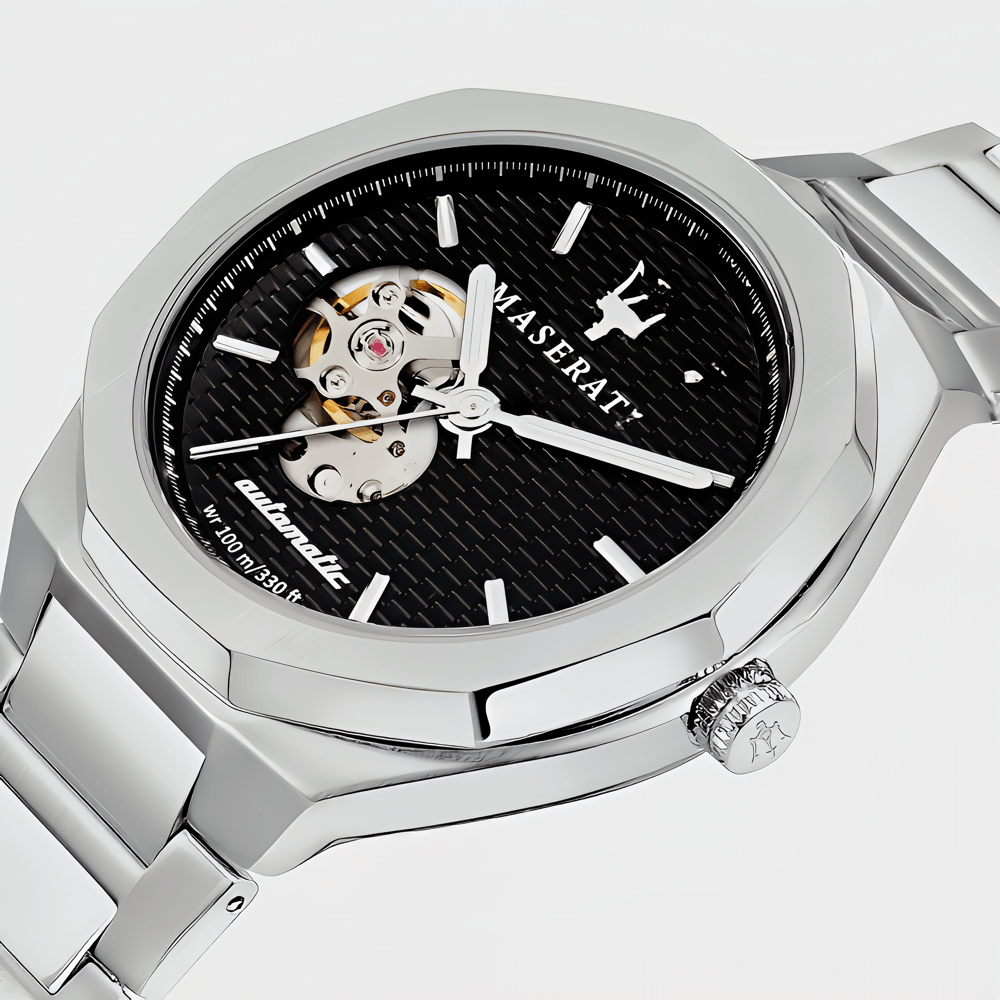 Maserati R8823142002 Automatic Black Dial Men's Watch