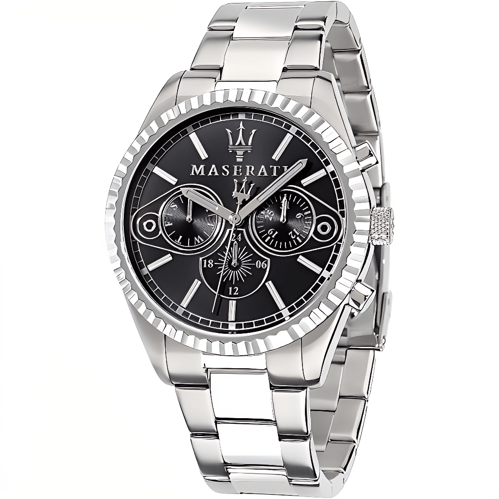 Maserati R8853100014 Chronograph Black Dial Men's Watch