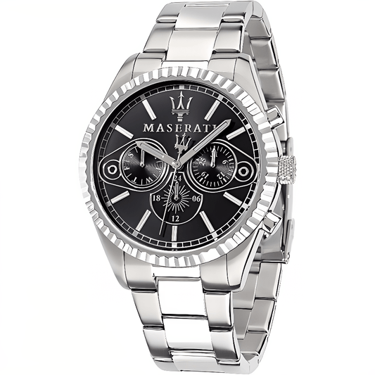 Maserati R8853100014 Chronograph Black Dial Men's Watch