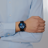 Maserati R8871612024 Traguardo Chronograph Blue Dial Men's Watch