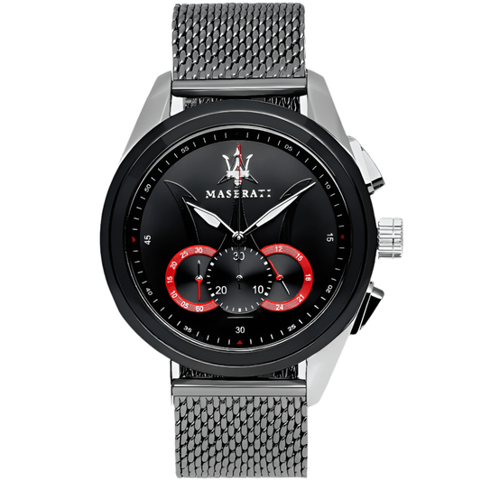 Maserati R8873612005 Traguardo Chronograph Black Dial Men's Watch