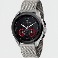 Maserati R8873612005 Traguardo Chronograph Black Dial Men's Watch