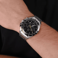 Maserati R8873612042 Traguardo Chronograph Black Dial Men's Watch