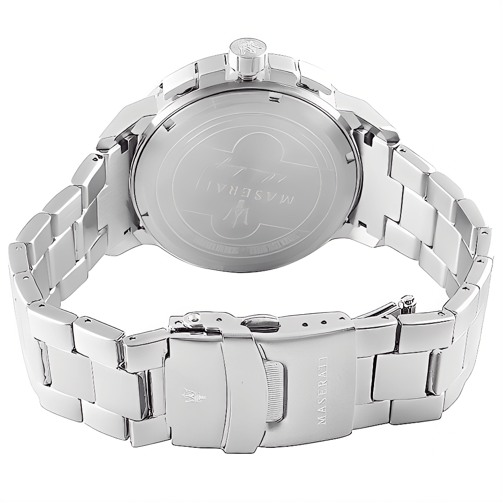 Maserati R8873619004 Ingegno Chronograph White Dial Men's Watch