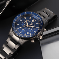 Maserati R8873640001 Sfida Chronograph Blue Dial Men's Watch