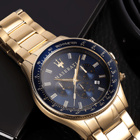 Maserati R8873640008 Sfida Chronograph Blue Dial Men's Watch