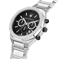 Maserati R8873642004 Stile Chronograph Black Dial  Men's Watch