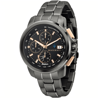 Maserati R8873645001 Successo Chronograph Black Dial Men's Watch