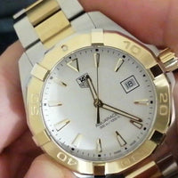 Tag Heuer Aquaracer White Dial Watch for Men - WAY1120.BB0930