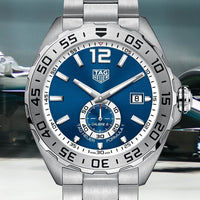 Tag Heuer Formula 1 Calibre 6 Automatic Blue Dial Silver Steel Strap Watch for Men - WAZ2014.BA0842