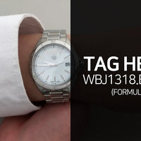 Tag Heuer Formula 1 Mother of Pearl White Dial Silver Steel Strap Watch for Women - WBJ1318.BA0666