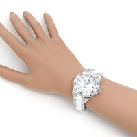 Tag Heuer Aquaracer Diamonds White Dial Two Tone Steel Strap Watch for Women - WAY131D.BA0914