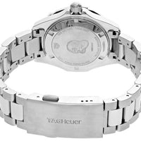 Tag Heuer Aquaracer Diamonds Mother of Pearl White Dial Silver Steel Strap Watch for Women - WBD131C.BA0748