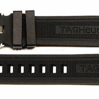 Tag Heuer Aquaracer Automatic Caliber 5 Black Dial Black Rubber Strap Watch for Men - WAY2110.FT8021