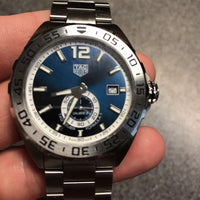 Tag Heuer Formula 1 Calibre 6 Automatic Blue Dial Silver Steel Strap Watch for Men - WAZ2014.BA0842