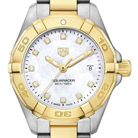 TAG Heuer Aquaracer WBD1422.BB0321 Two-Tone Ladies' Watch with Diamond Dial