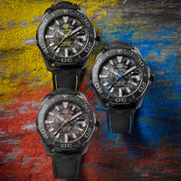 Tag Heuer Aquaracer Carbon Dial Watch for Men - WBD218B.FC6446
