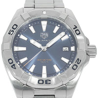 Tag Heuer Aquaracer Automatic Blue Dial Silver Steel Strap Watch for Men - WBD2112.BA0928