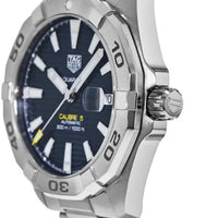 Tag Heuer Aquaracer Automatic Blue Dial Silver Steel Strap Watch for Men - WBD2112.BA0928