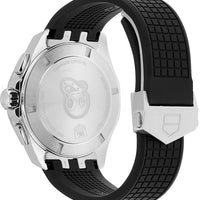 Tag Heuer Aquaracer Chronograph Black Dial Black Rubber Strap Watch for Men - CAY1110.FT6041