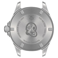 Tag Heuer Carrera Aquaracer Quartz Chronograph Black Dial Black Rubber Strap Watch for Men - CAY111A.FT6041