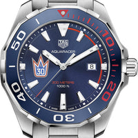 Tag Heuer Aquaracer Henrik Lundqvist Special Edition Blue Dial Silver Steel Strap Watch for Men - WAY101J.BA0746