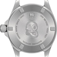 Tag Heuer Aquaracer Quartz Blue Dial Black Rubber Strap Watch for Men - WAY1112.FT8021