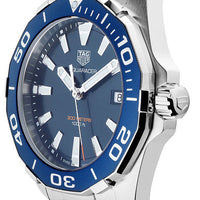 Tag Heuer Aquaracer Blue Dial Quartz Silver Steel Strap Watch for Men - WAY111C.BA0928